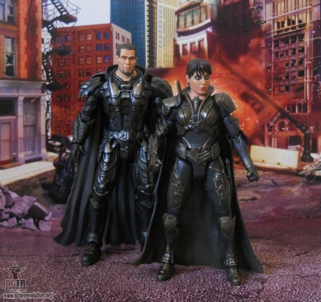 Man of Steel Movie Masters Zod and Faora